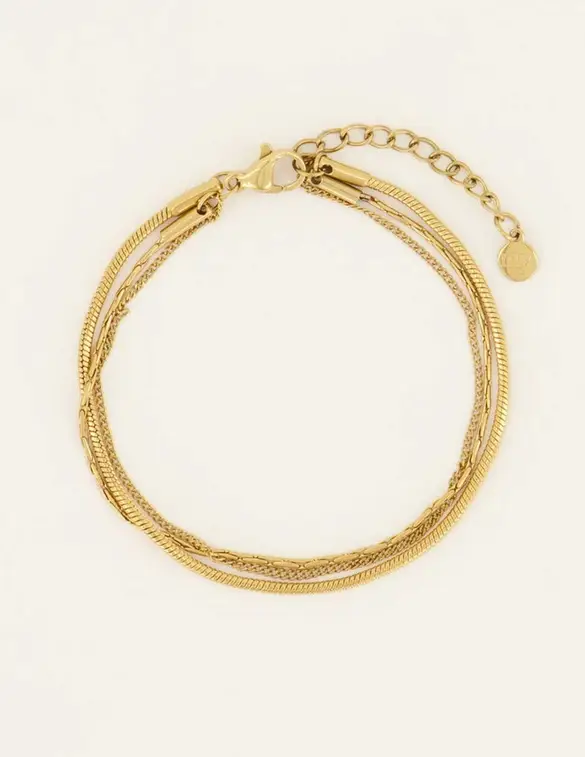 My Jewellery Armband 3 lagen MJ07809