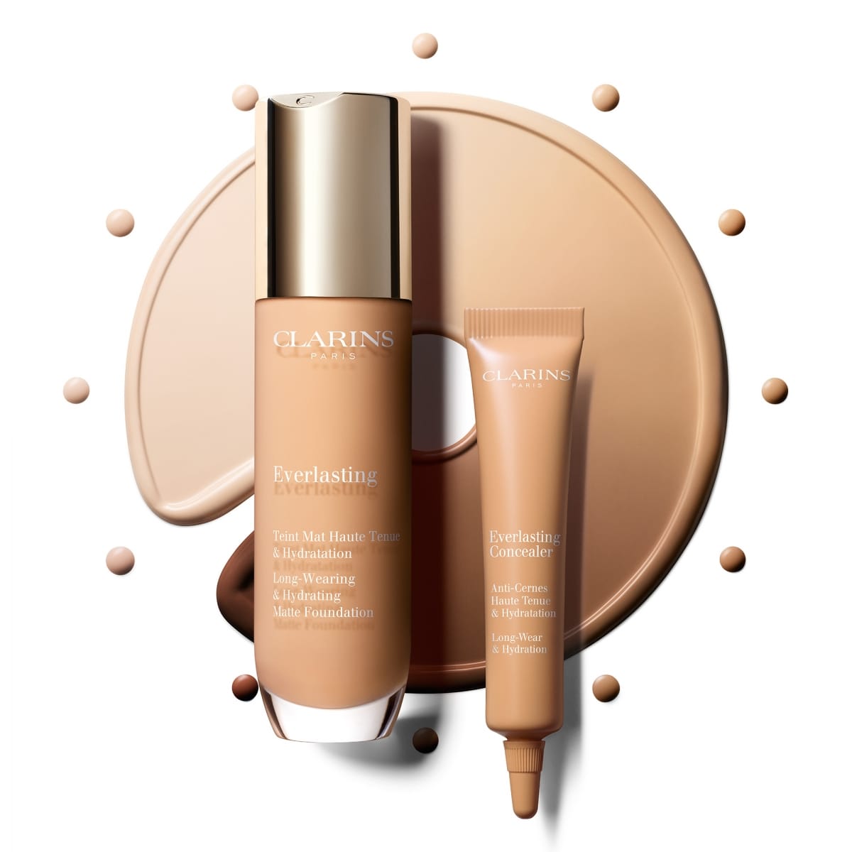 CLARINS Everlasting Concealer Anti-cernes Haute Tenue &  Hydratation
