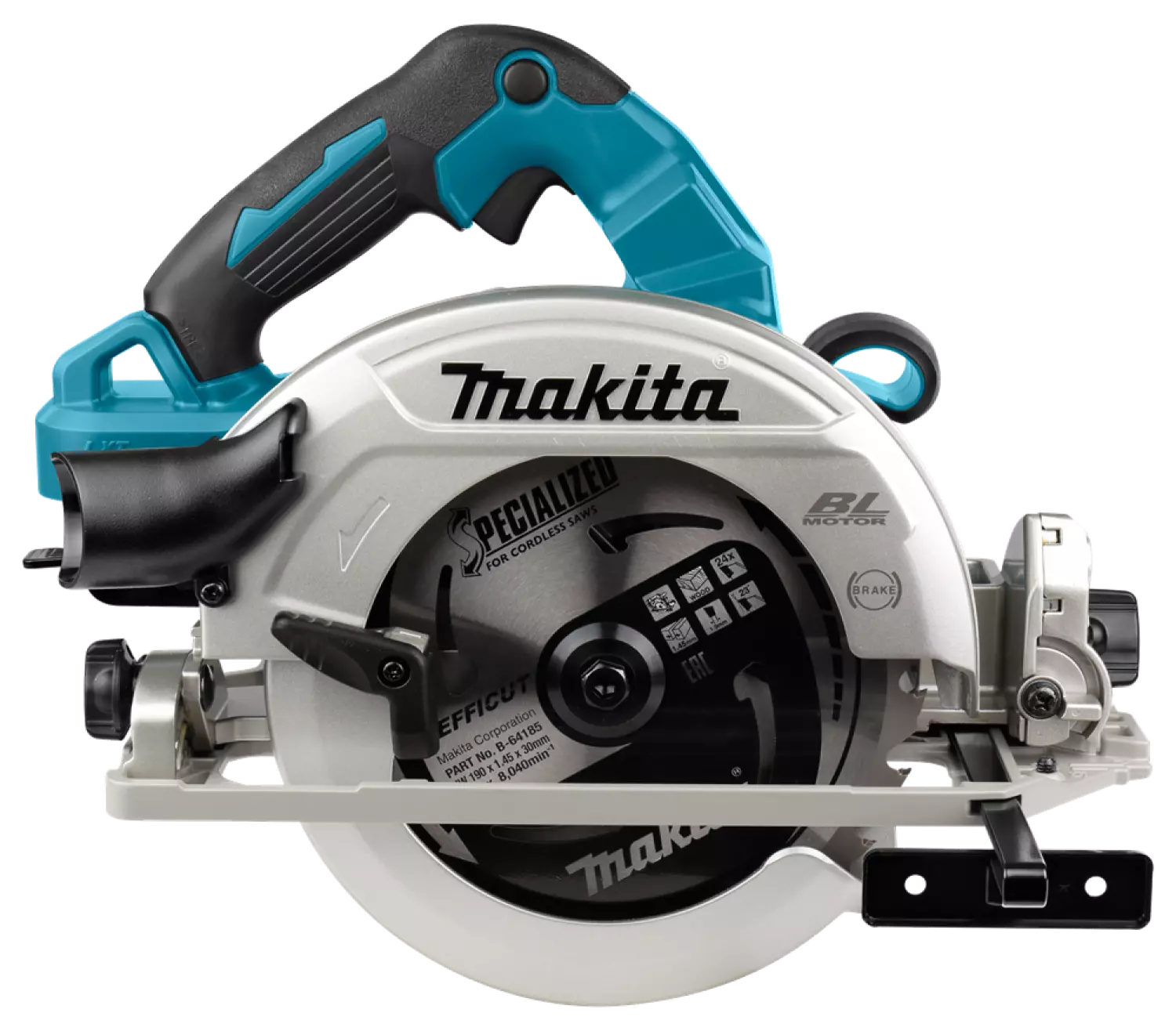 Makita DHS782ZJ 36V (2x 18V) Li-Ion Accu Cirkelzaag body in Mbox - 190mm - koolborstelloos