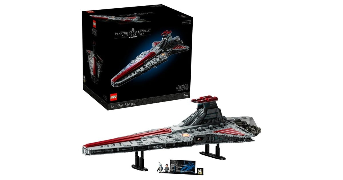 LEGOStar Wars - Venator-class Republic Attack Cruiser Constructiespeelgoed  (75367)