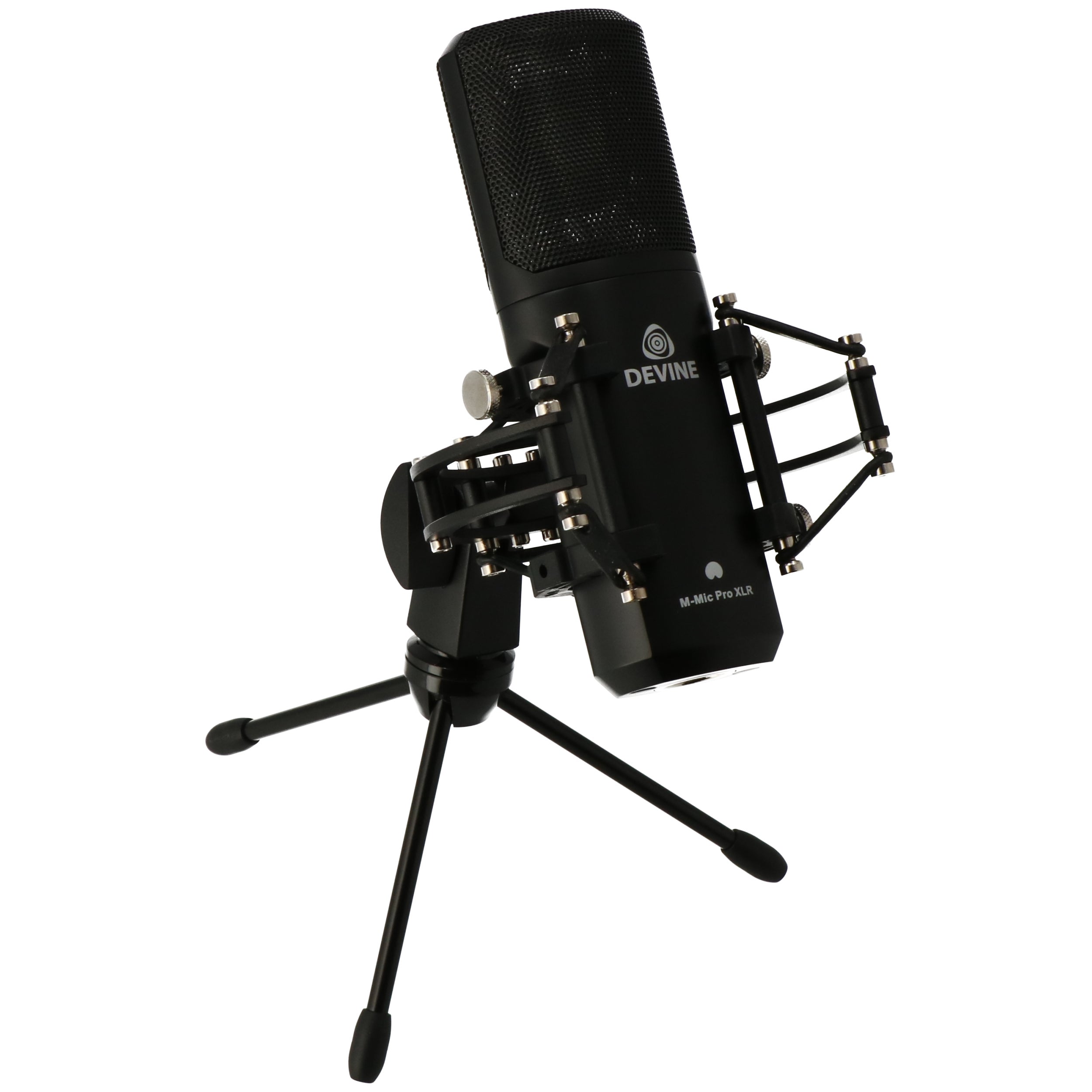 Devine M-Mic PRO XLR BK grootmembraan condensatormicrofoon zwart