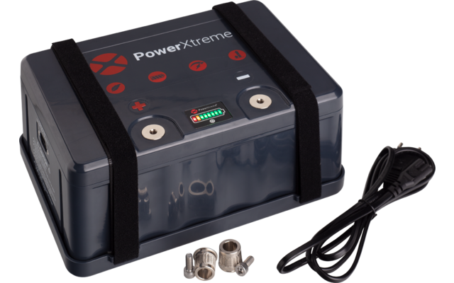 EmergoPlus Lithium Batterie PowerXtreme mit integriertem Ladegerät 12 V