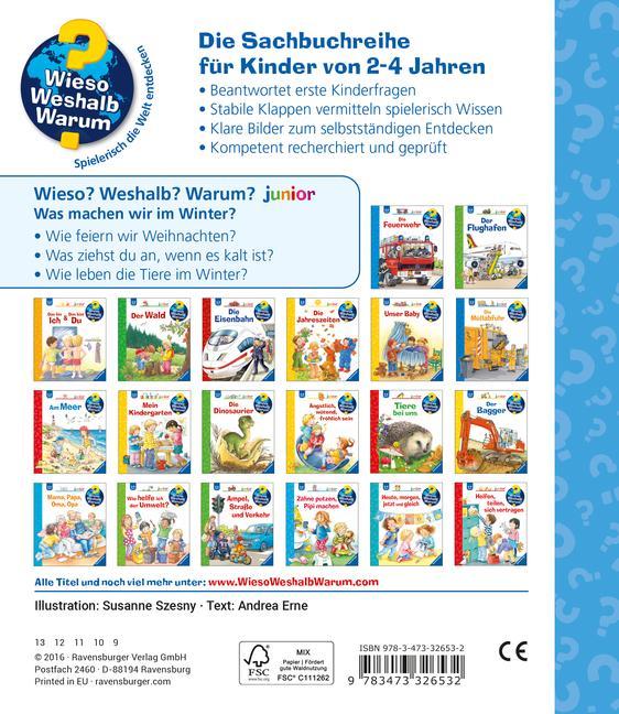 Was machen wir im Winter? / Wieso? Weshalb? Warum? Junior Bd.58