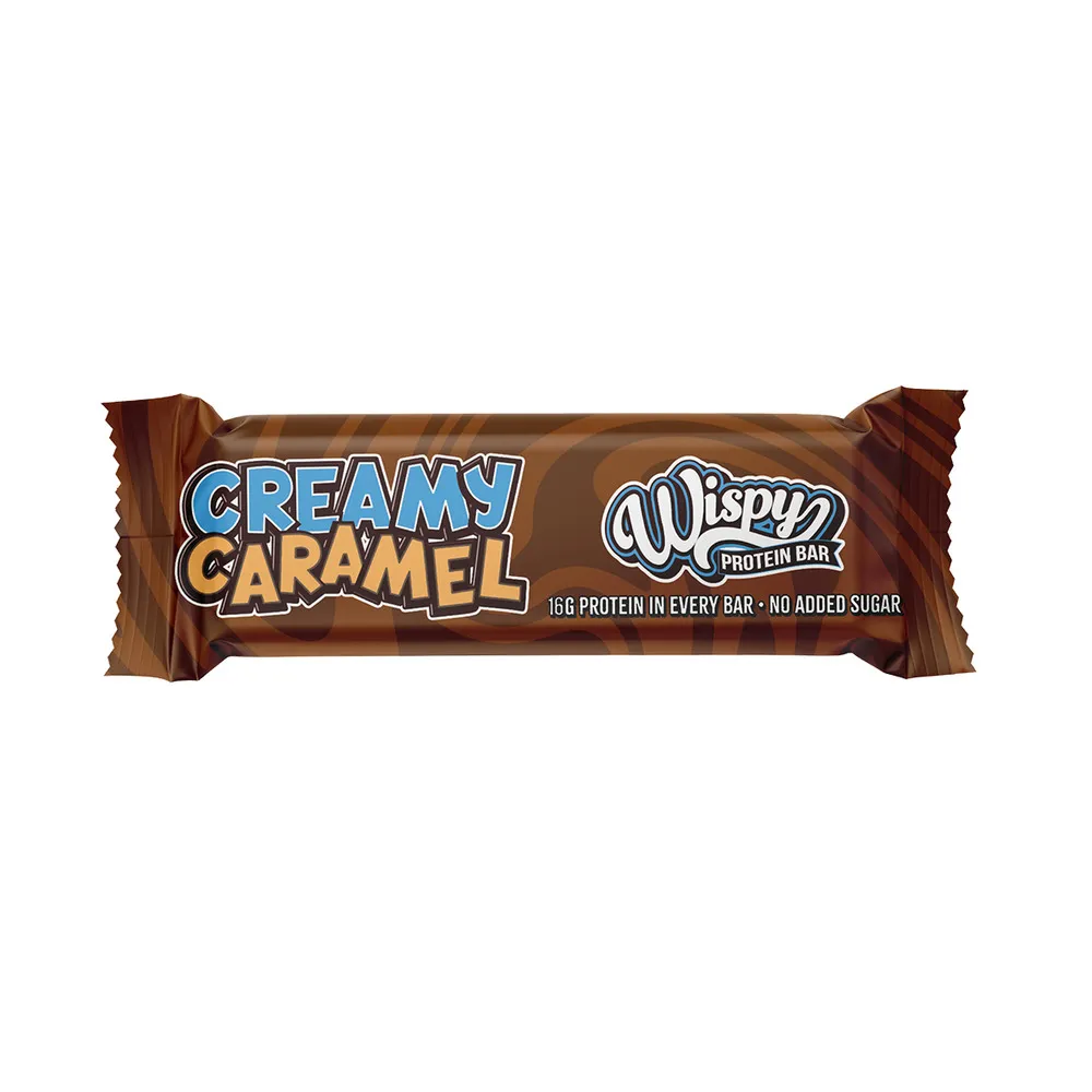 Wispy Protein Bar Creamy Caramel - 55 g.