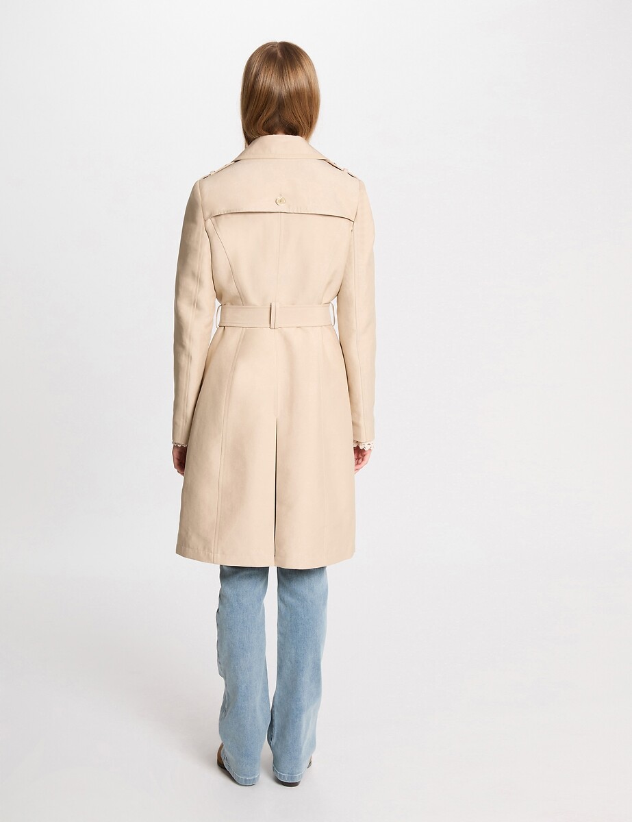 MORGAN<br>Trench coat com cinto