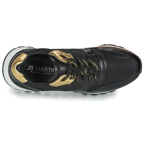 JB Martin - HABILLE - TOILE NOIR / CUIR NOIR