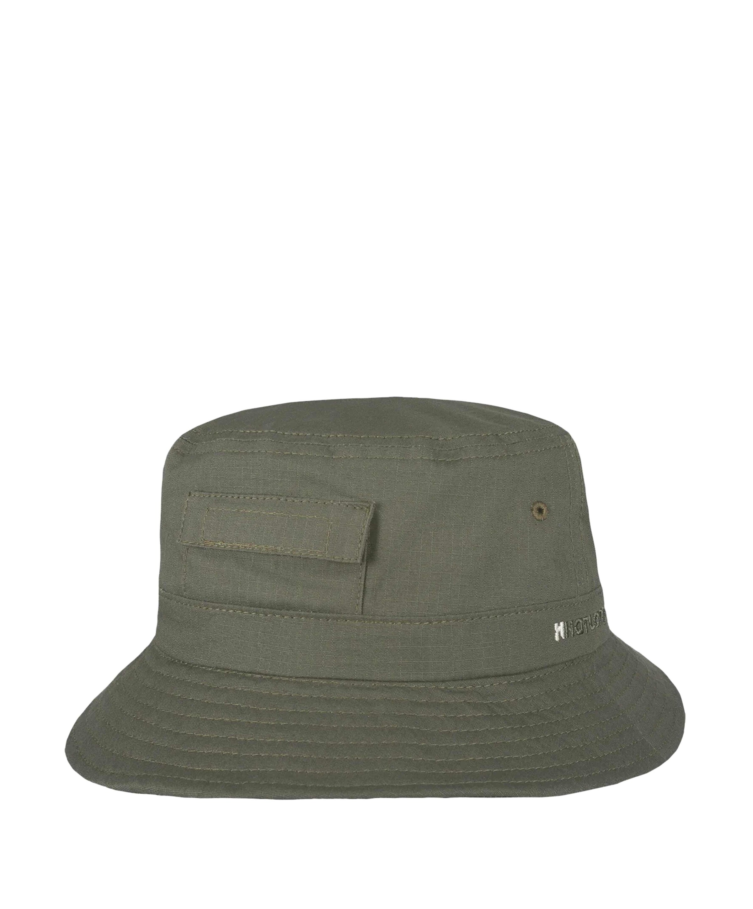 Hatland Heren bucket hat groen