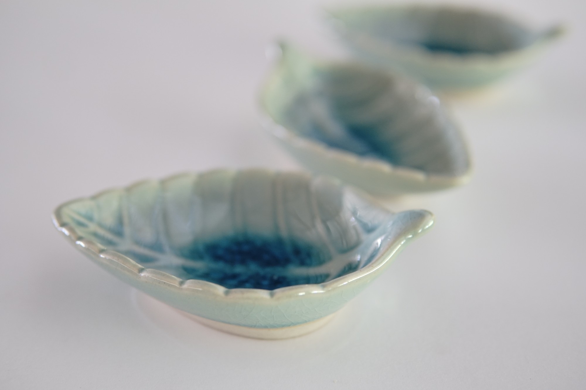 Ablage kleines Blatt, blau zu 2,80