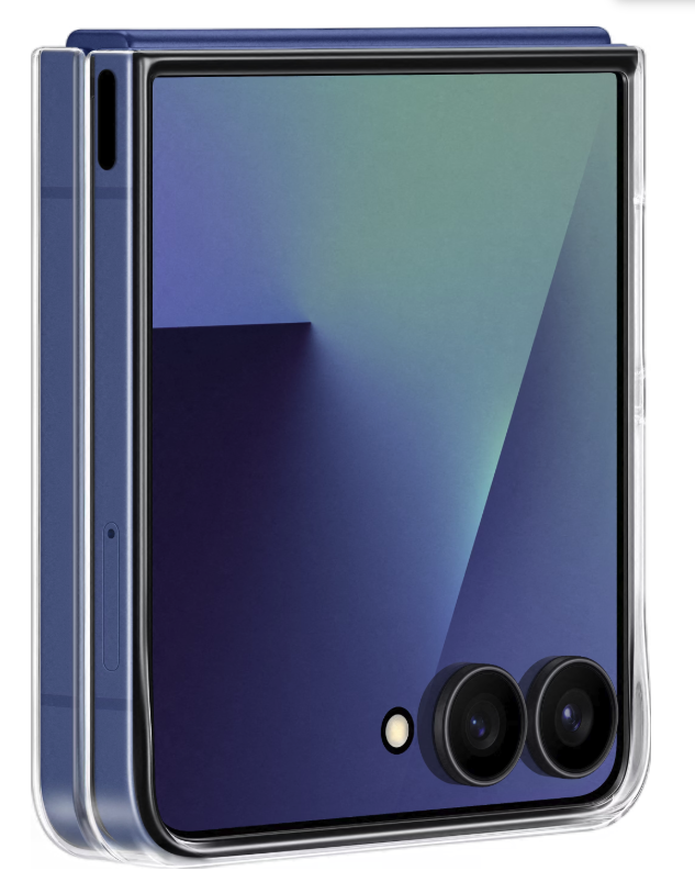 Galaxy Z Flip7 Hardcase Hülle Clear Cover (EF-AF766CTEGWW) - Transparent