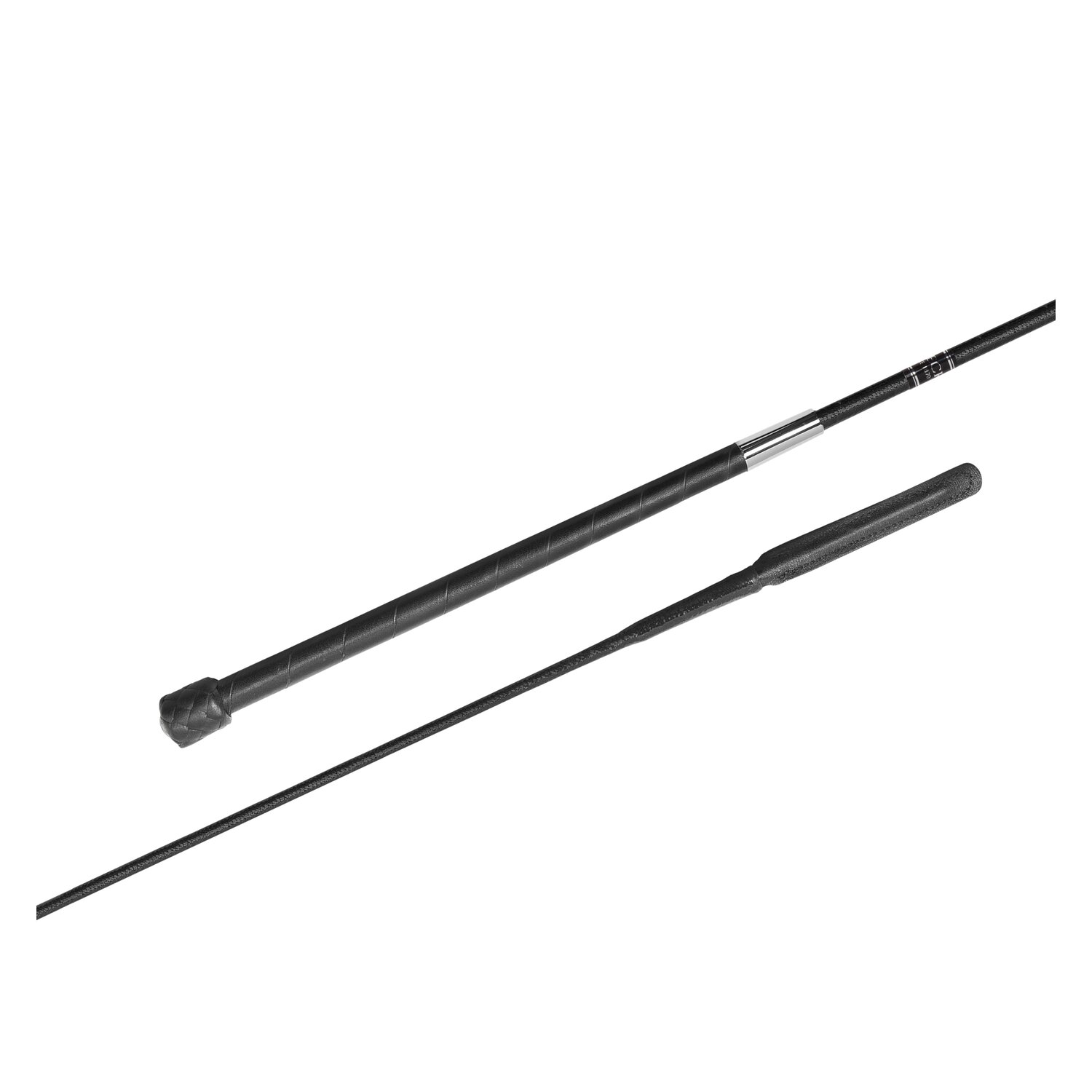 FLECK Touchier- und Dressurgerte Dressage DeLuxe  - schwarz