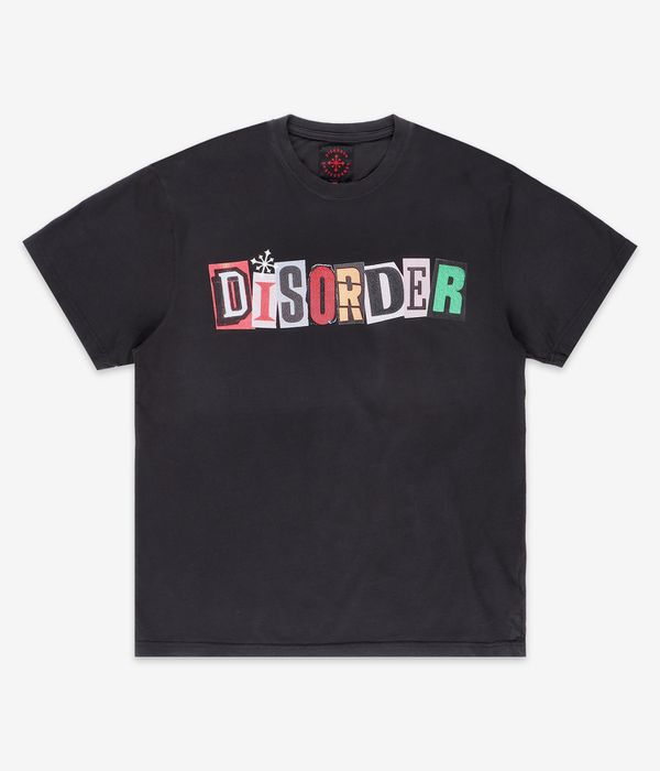 Disorder Skateboards Ransom T-Shirt (vintage black)