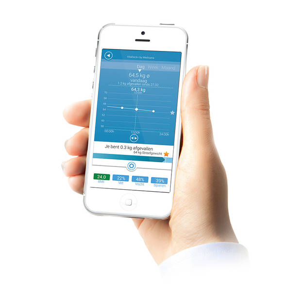 Medisana BS 444 Connect lichaamsanalyse weegschaal