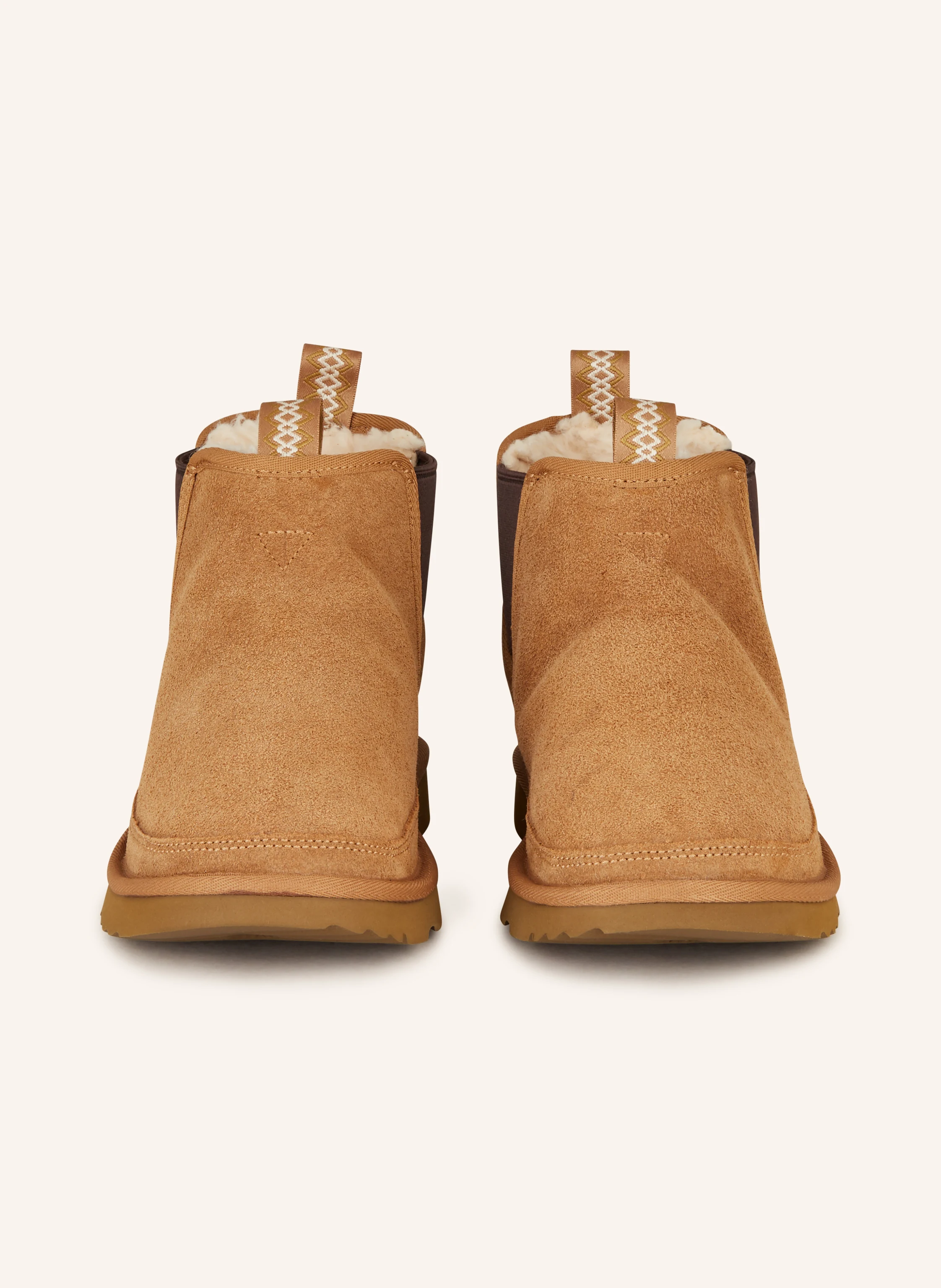 UGG Chelsea-Boots mit Kunstfell