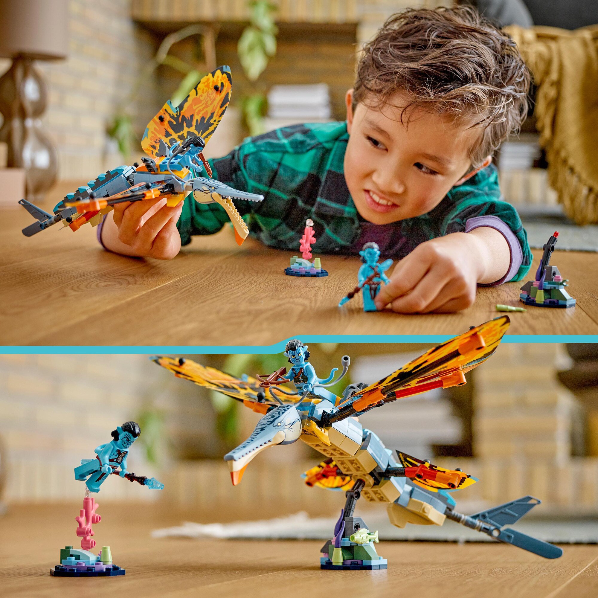 LEGO Konstruktionsspielzeug Avatar Skimwing Abenteuer