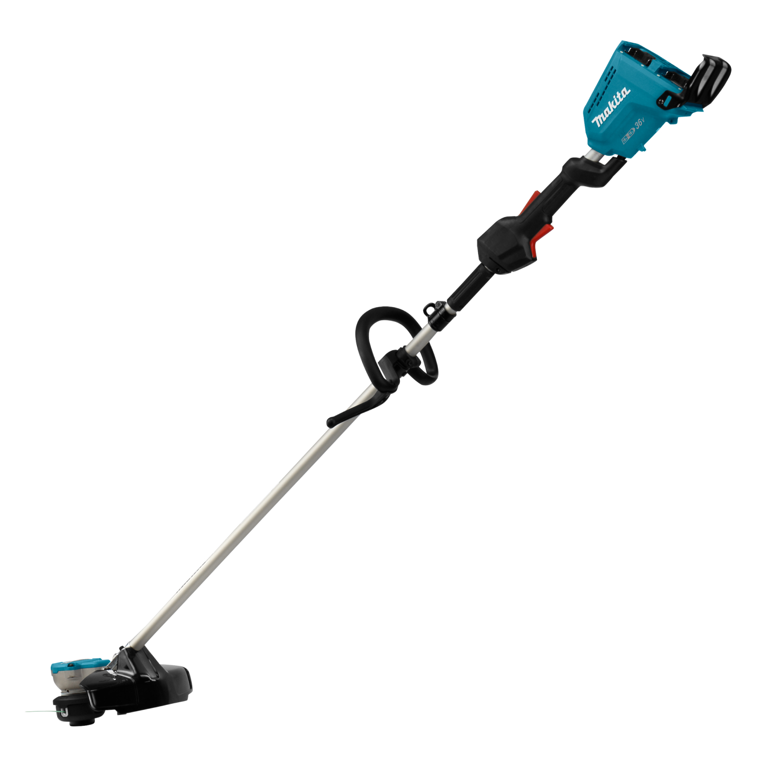 Makita DUR368LPT2 2x18V Li-Ion accu bosmaaier set (2x 5,0Ah) - D-Greep - 350mm - koolborstelloos
