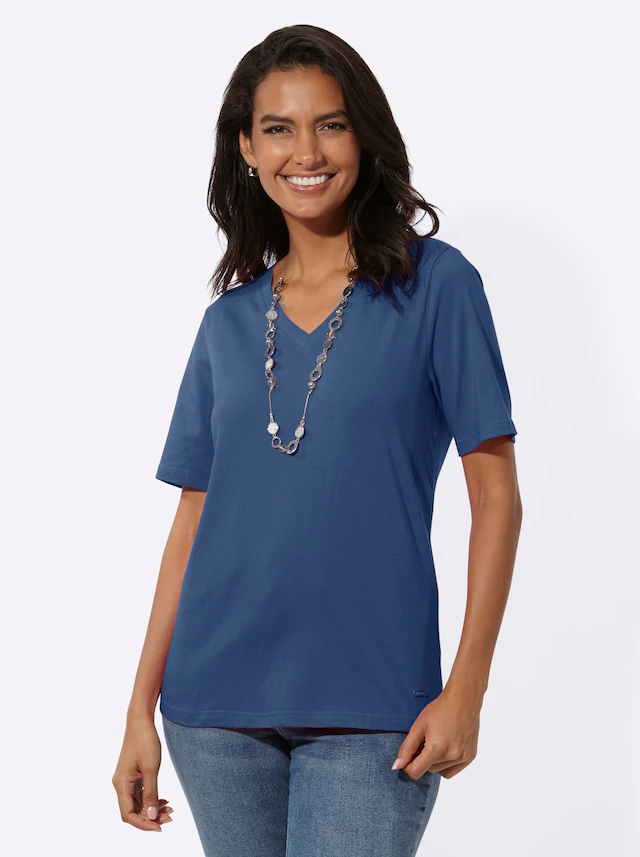 Casual Looks V-Shirt »Kurzarm-Shirt«, 1 Stk.