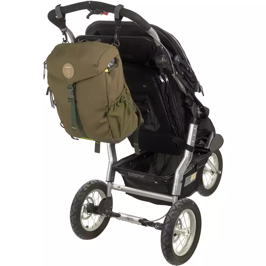 LÄSSIG Wickelrucksack Outdoor Backpack olive