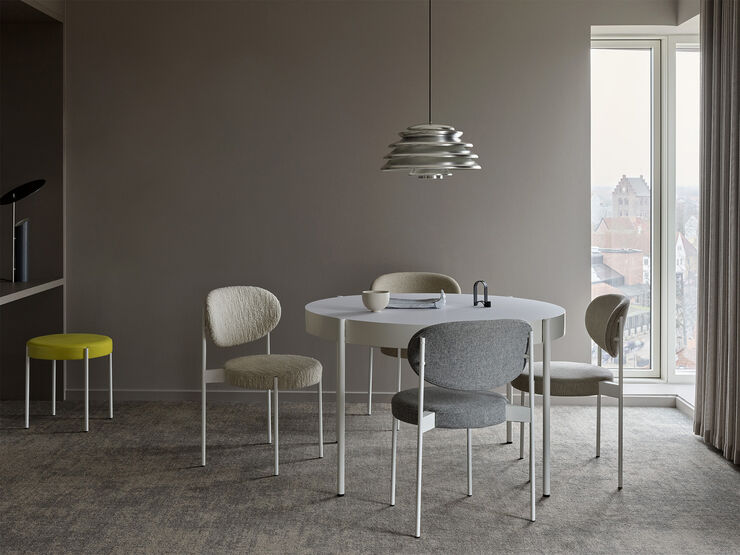 Verpan Hive Pendant Polished Aluminium Alu
