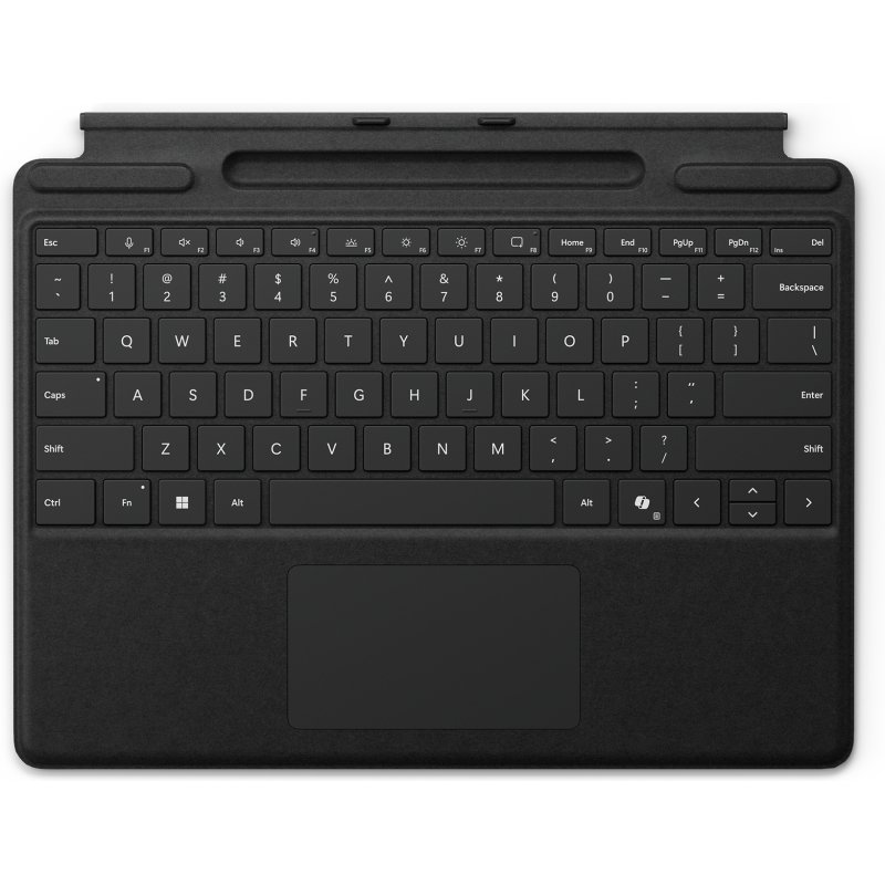 Microsoft Surface Pro KB w/ PenStor QWERTY Néerlandais, Polonais Microsoft Cover port Noir