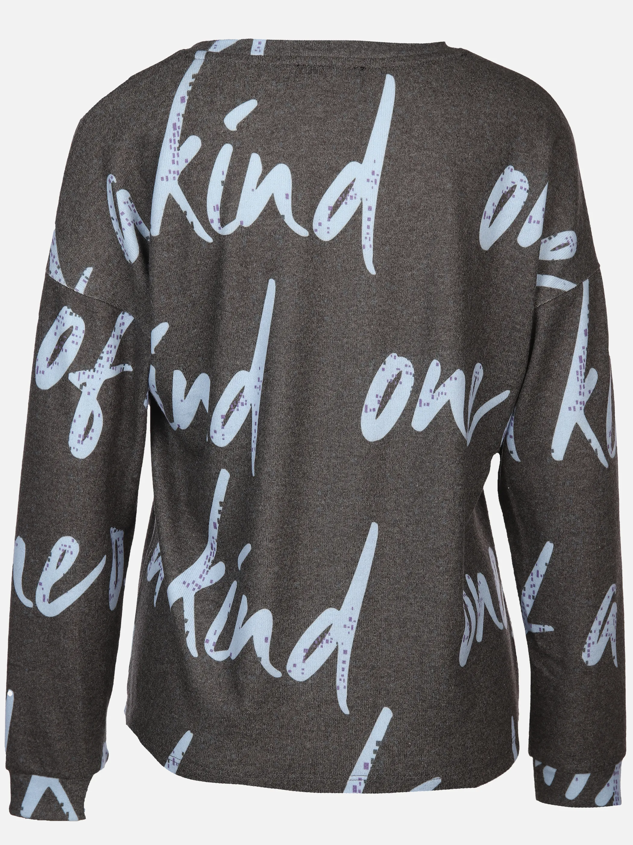 Damen Print Flauschshirt
