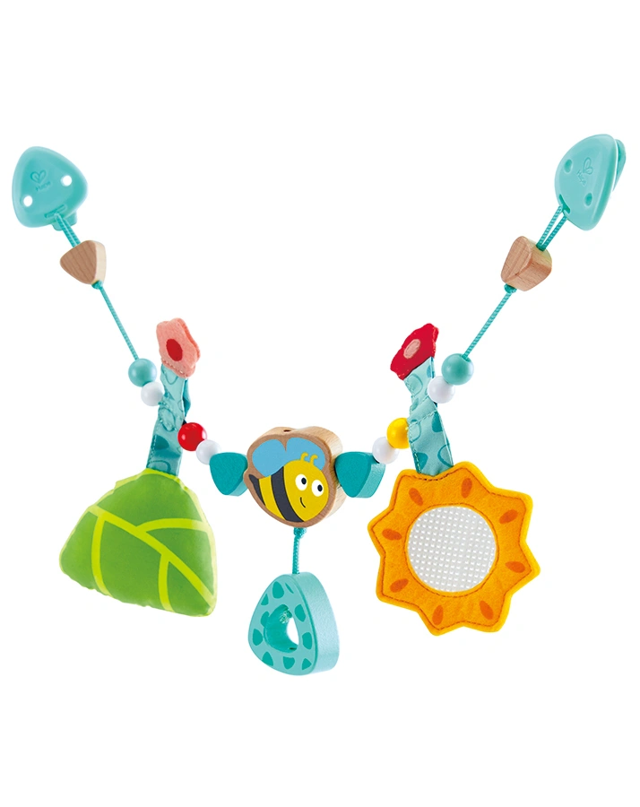 Kinderwagenkette HUMMELCHEN in bunt