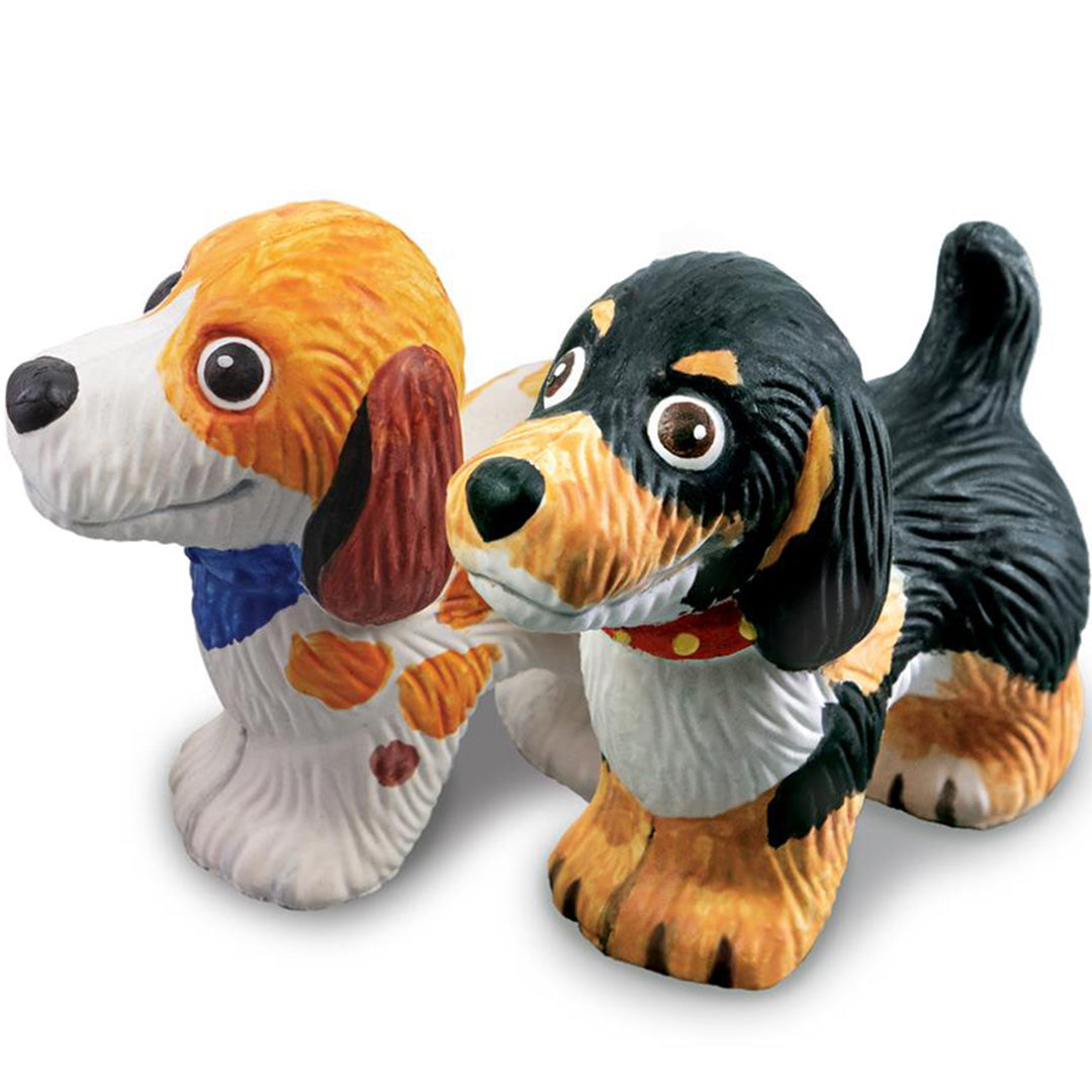 4m gips en verfpakket - puppy honden