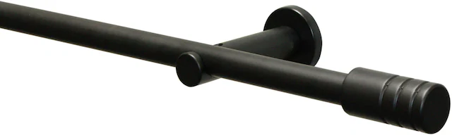 GARDINIA Gardinenstange »Set Metall« Ø 19 mm 1 läufig-läufig Fixmass 1-Lauf
