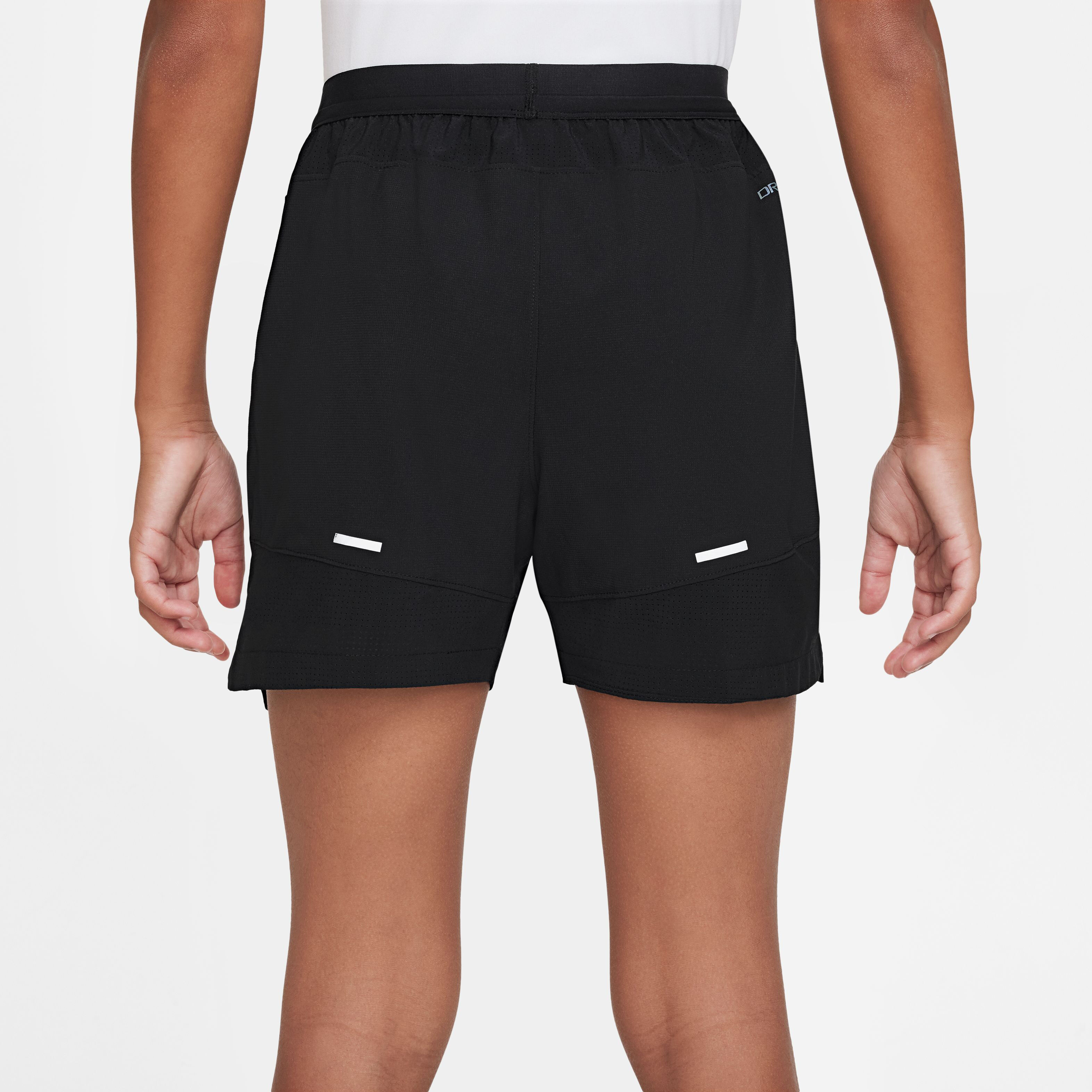 Nike Dri-Fit Multi Tech Short De Running Garçons - Noir