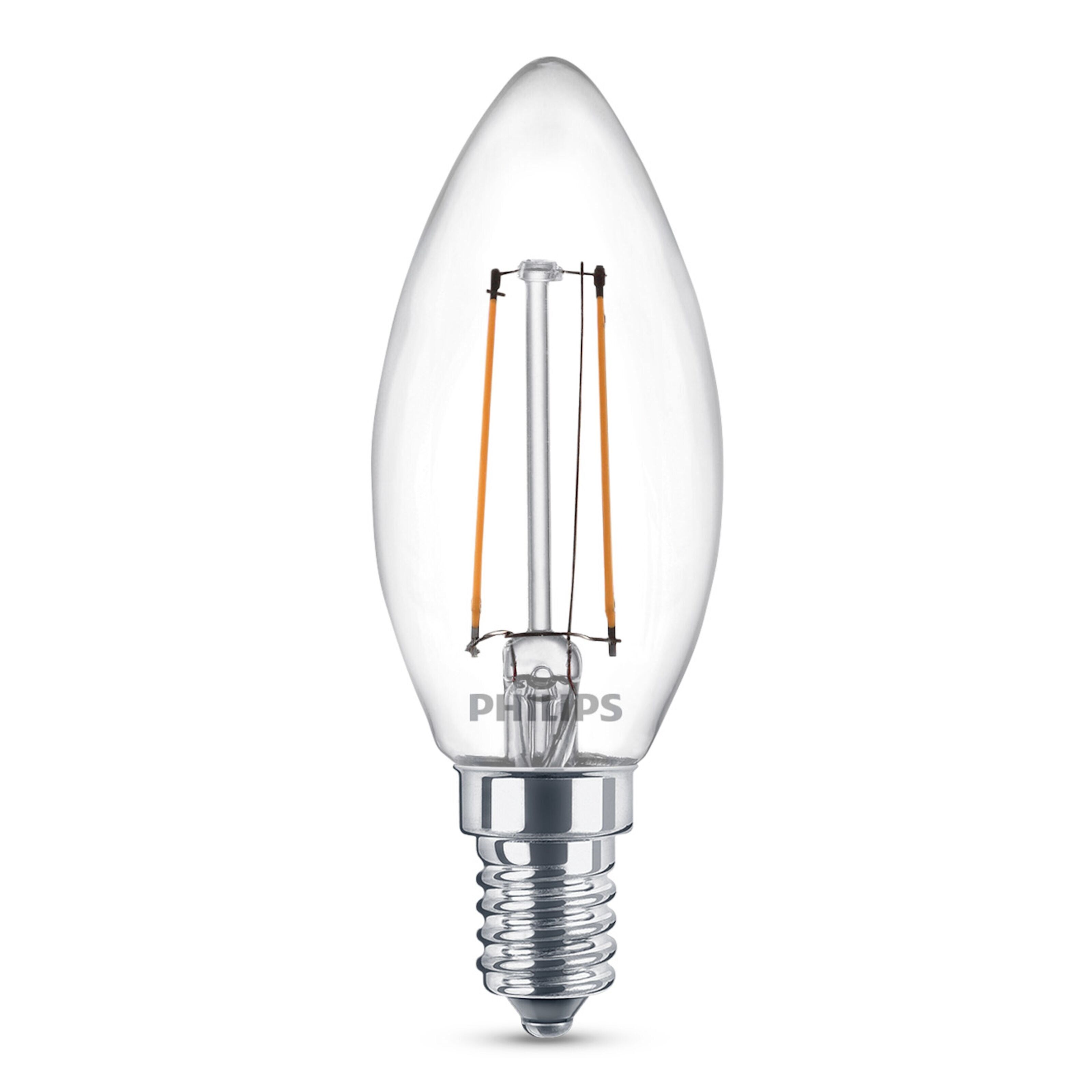 Philips LED-pære Mignon LED E14 250 lm 3-pk.