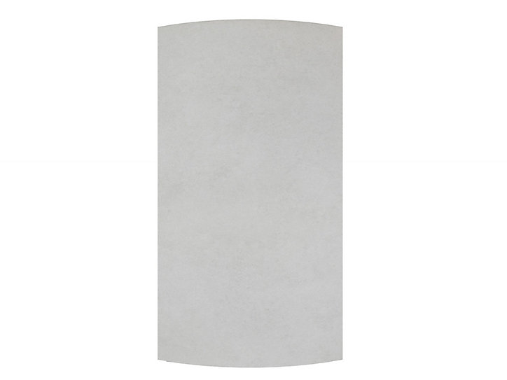 Radiateur électrique à inertie sèche pierre naturelle Mazda Dual Kherr Curve silex pearl 2000W