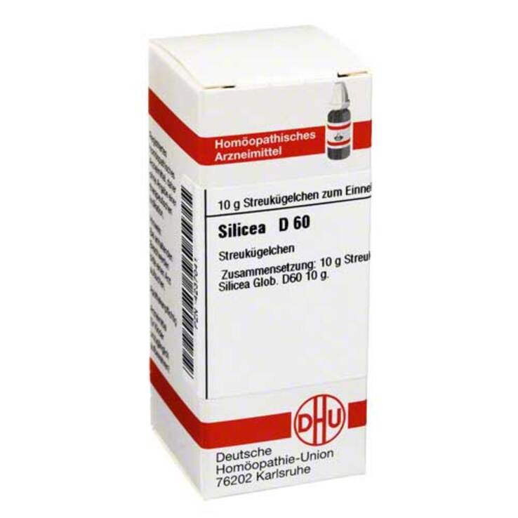 DHU Silicea D 60 Globuli, 10 g