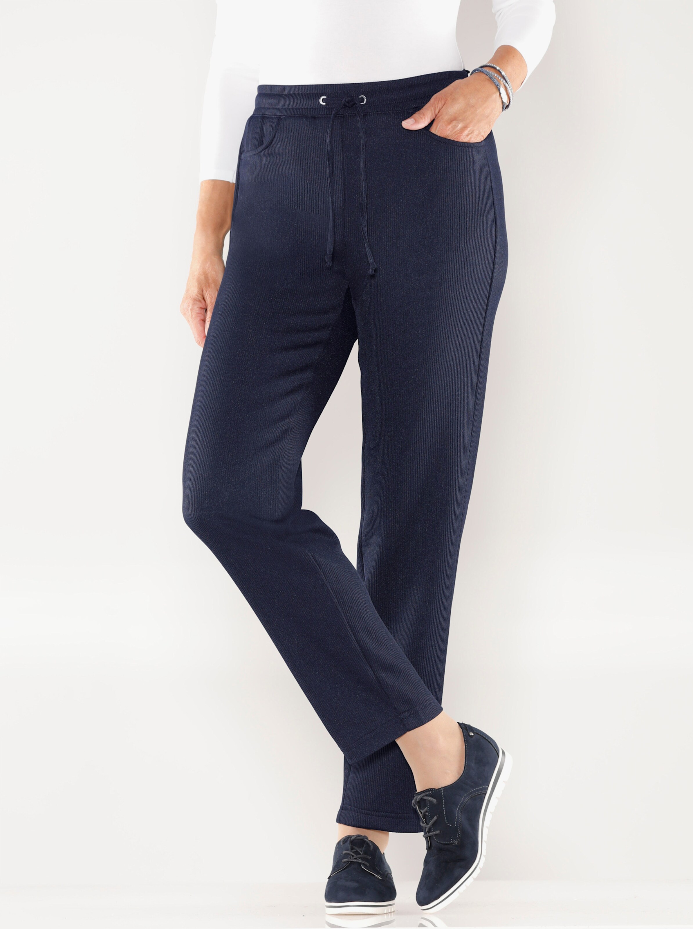 Schlupfhose in Ripp-Qualität