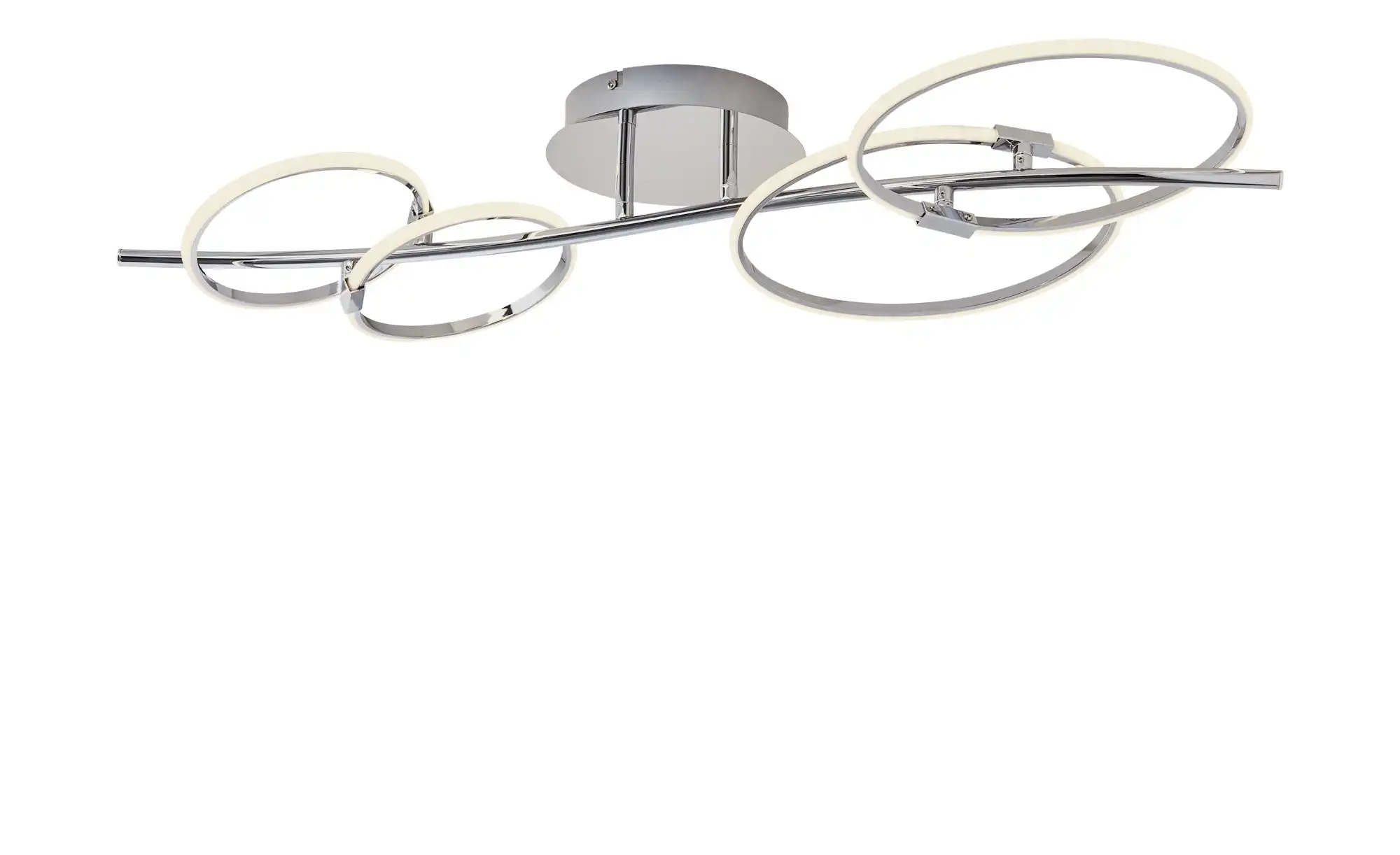 KHG LED-Deckenleuchte, chrom `4 Ringe´