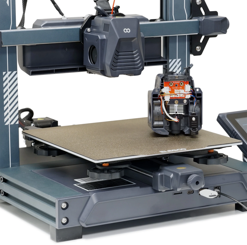 Micro-Swiss  FlowTech™ Hotend für Elegoo Neptune 4 / 4 Pro    Ganzmetall-Hotend für Elegoo 3D-Drucker