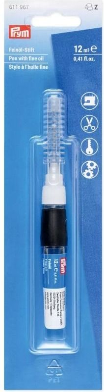 Prym - Naaimachine Oliepen - Transparant - Antislip Greep