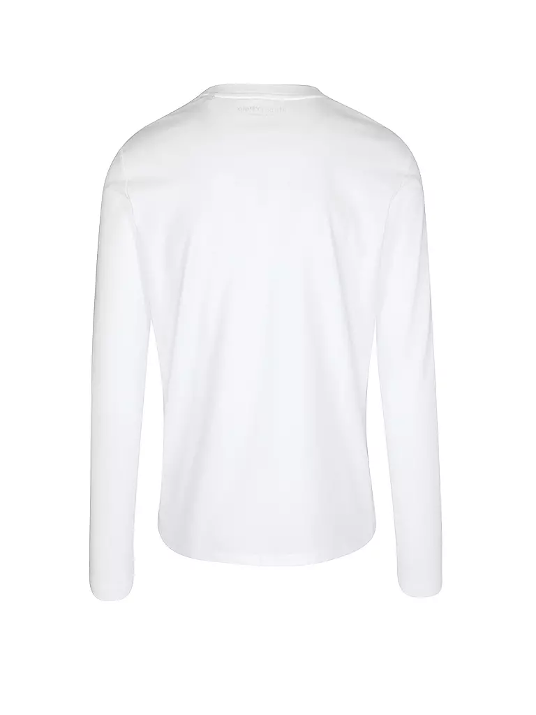 MARC O'POLO Langarmshirt  weiss