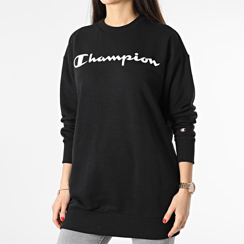Sweat Crewneck Oversize Femme 116356 Noir