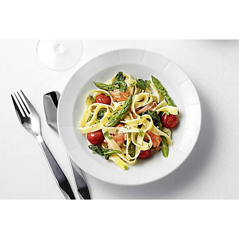 Assiette plate porcelaine Ø 21 cm - Carton de 6