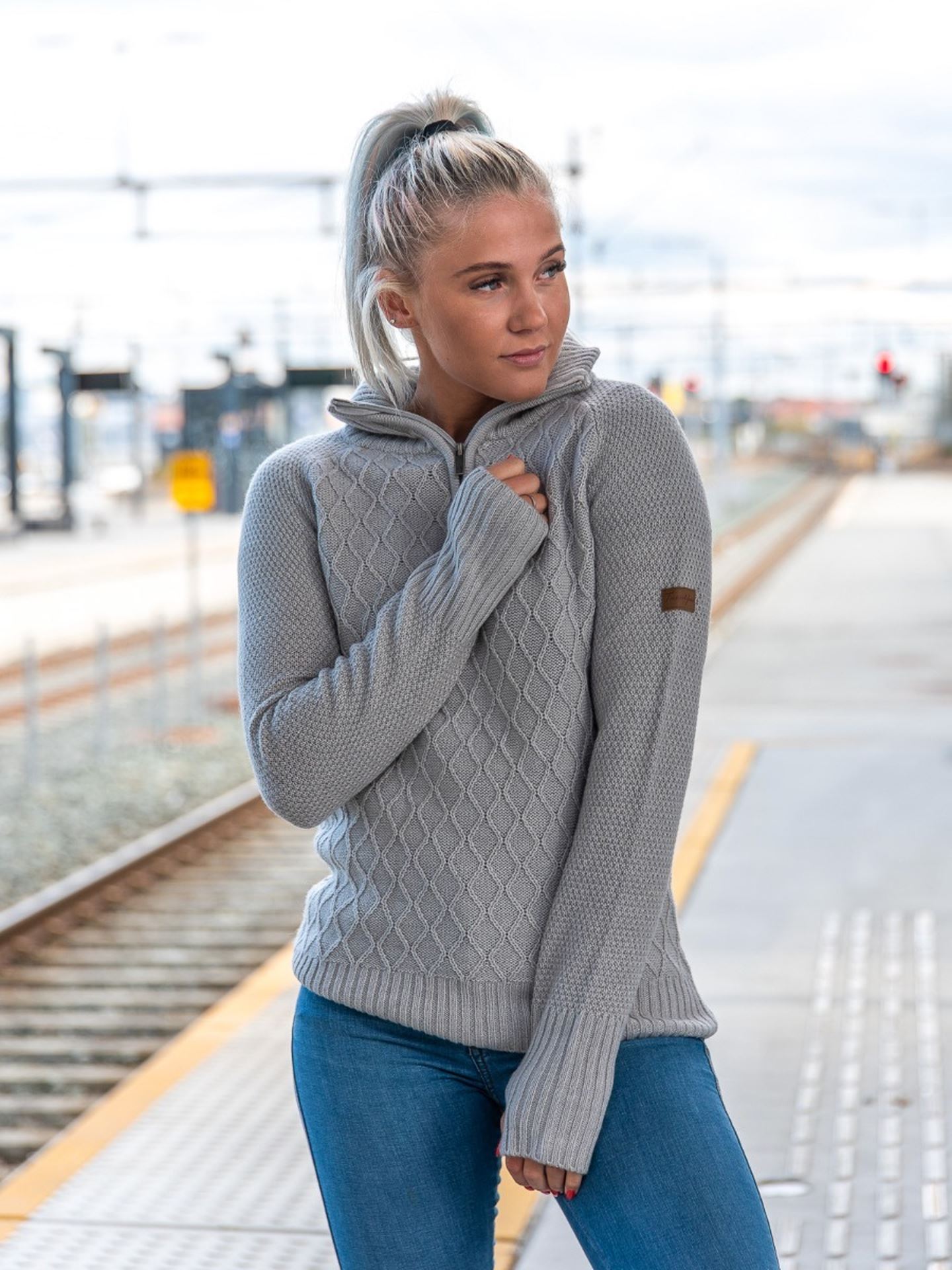 Mellow Half Zip Ullgenser