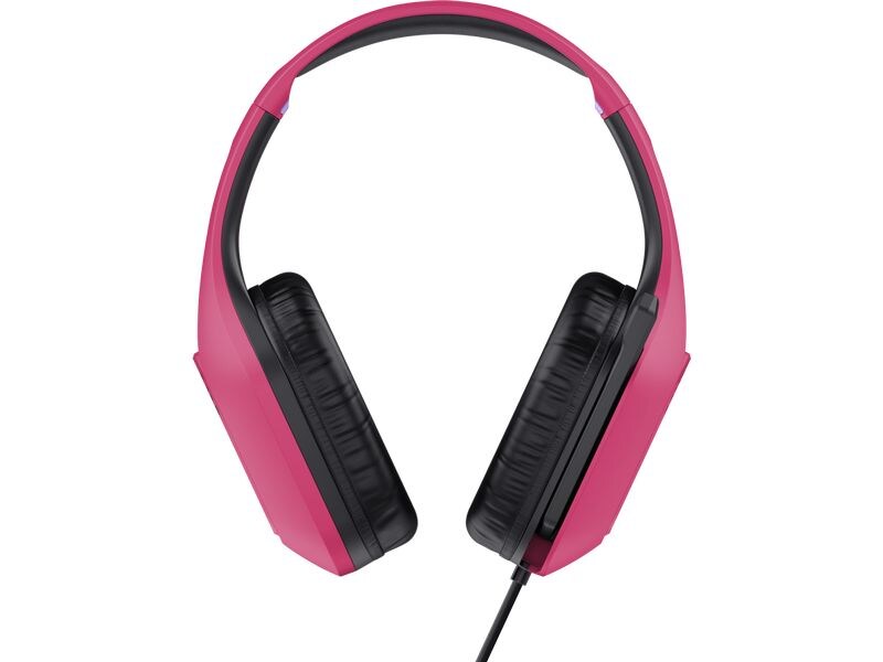 Trust Headset GXT 415P Zirox Pink/Schwarz Gaming-Headset mit komfortablen ohrumschliessenden Polstern und einstellbarem Mikrofon
