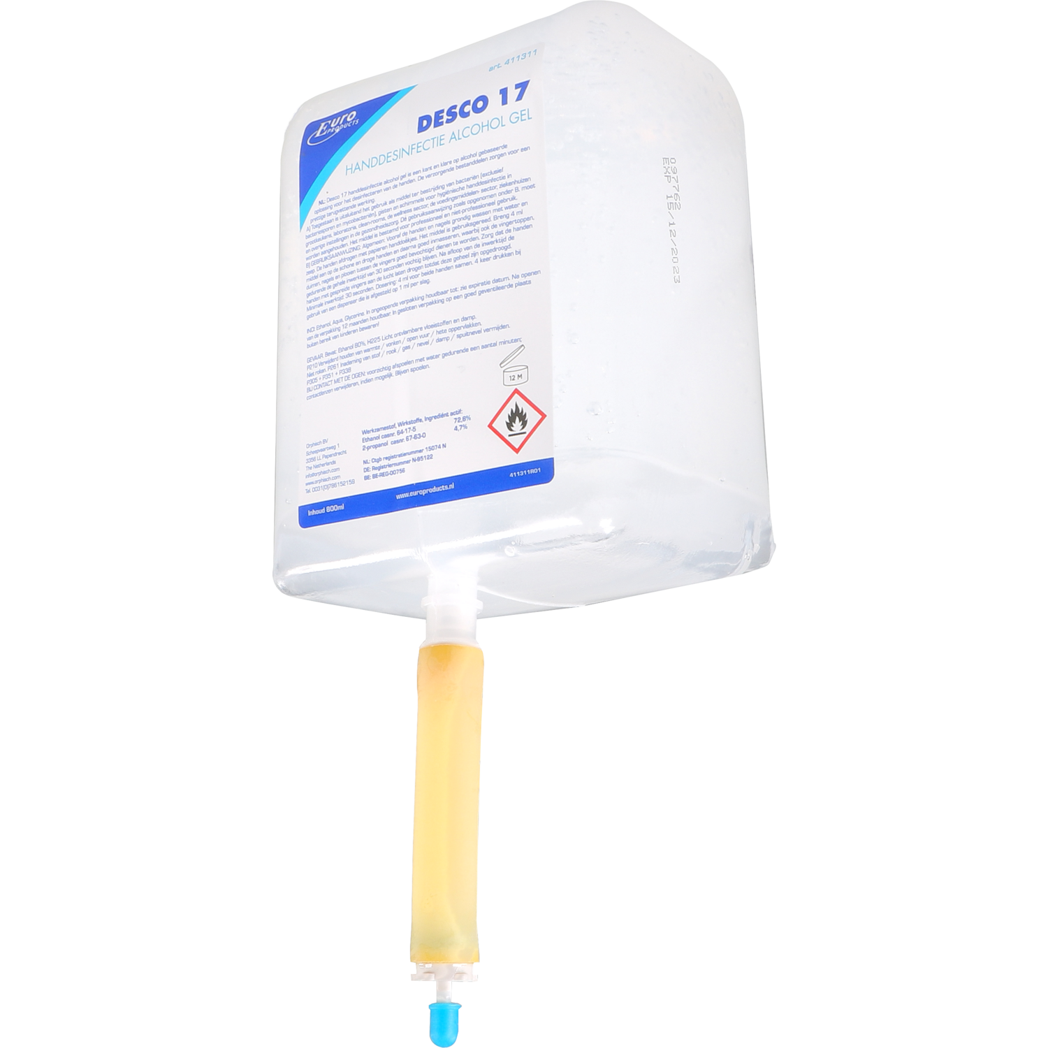 Desinfecterende handgel,