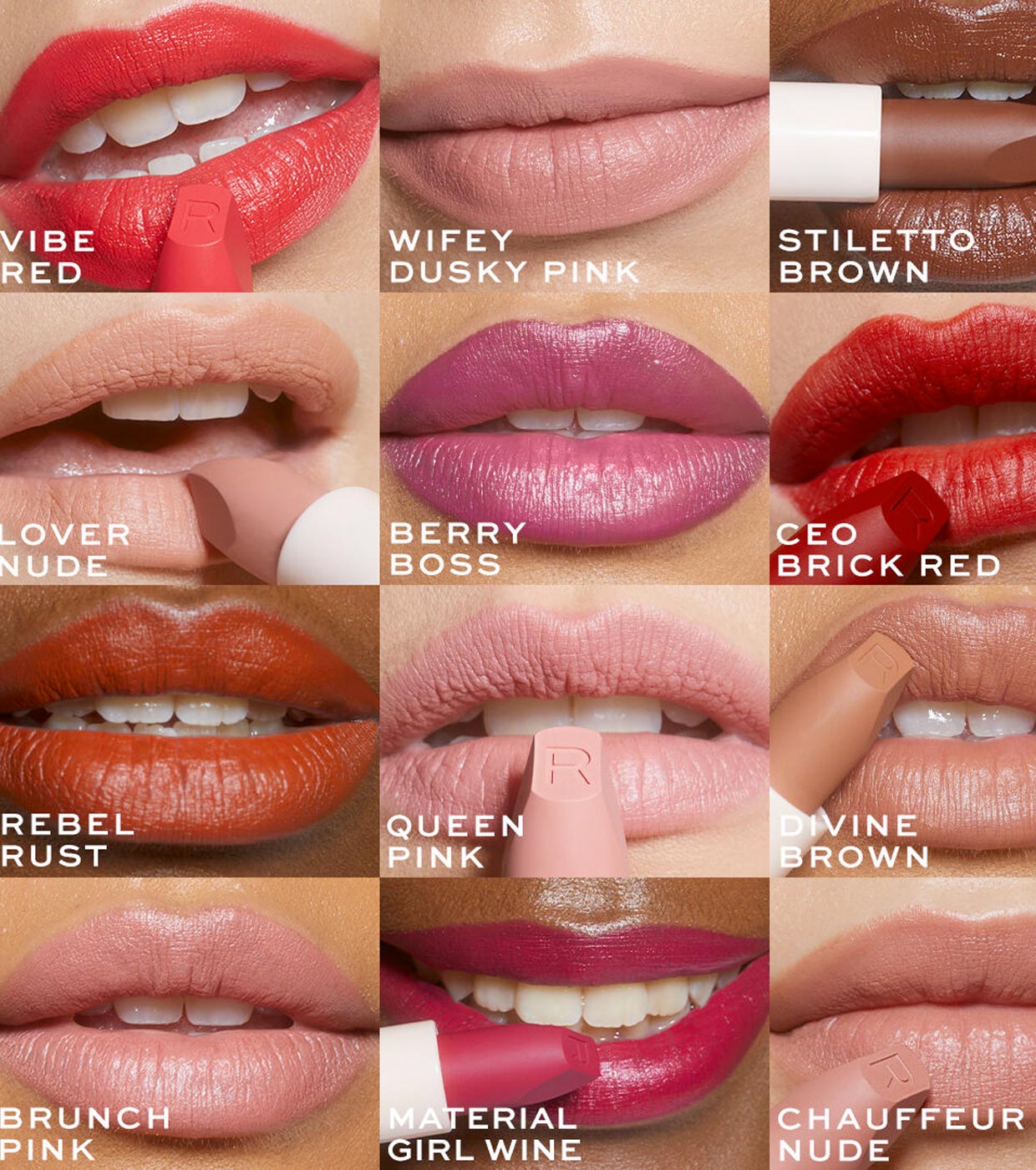 Revolution - Batom Satin Lip Allure - Wifey Dusky Pink