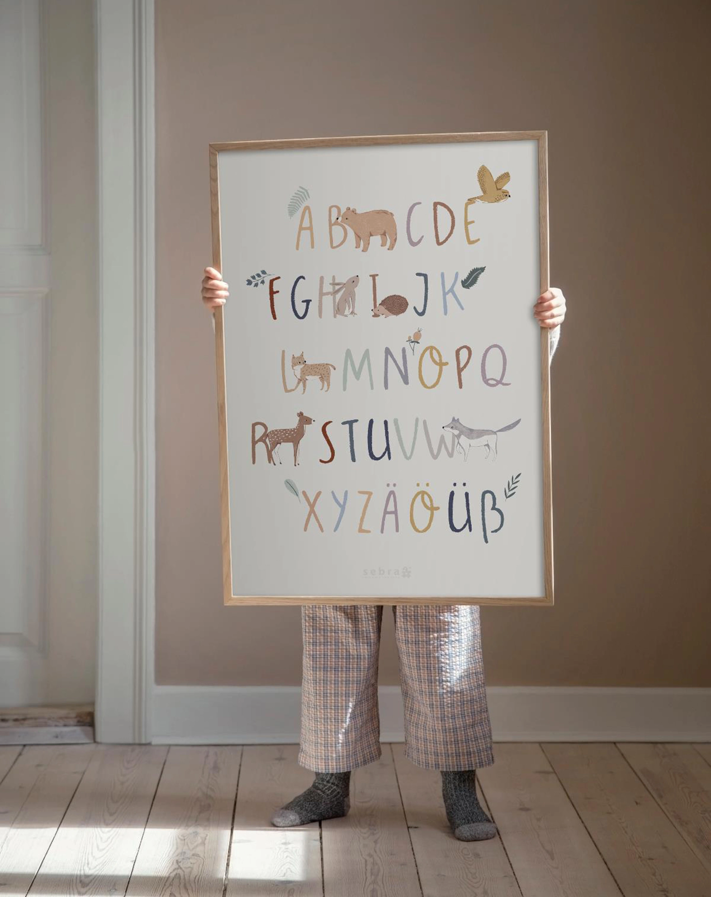 Poster NIGHTFALL - DEUTSCH ALPHABET (50x70)