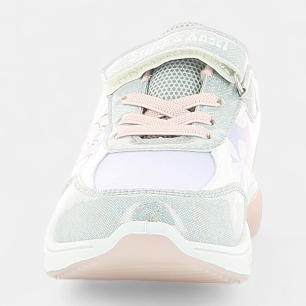 Baskets Fille argent