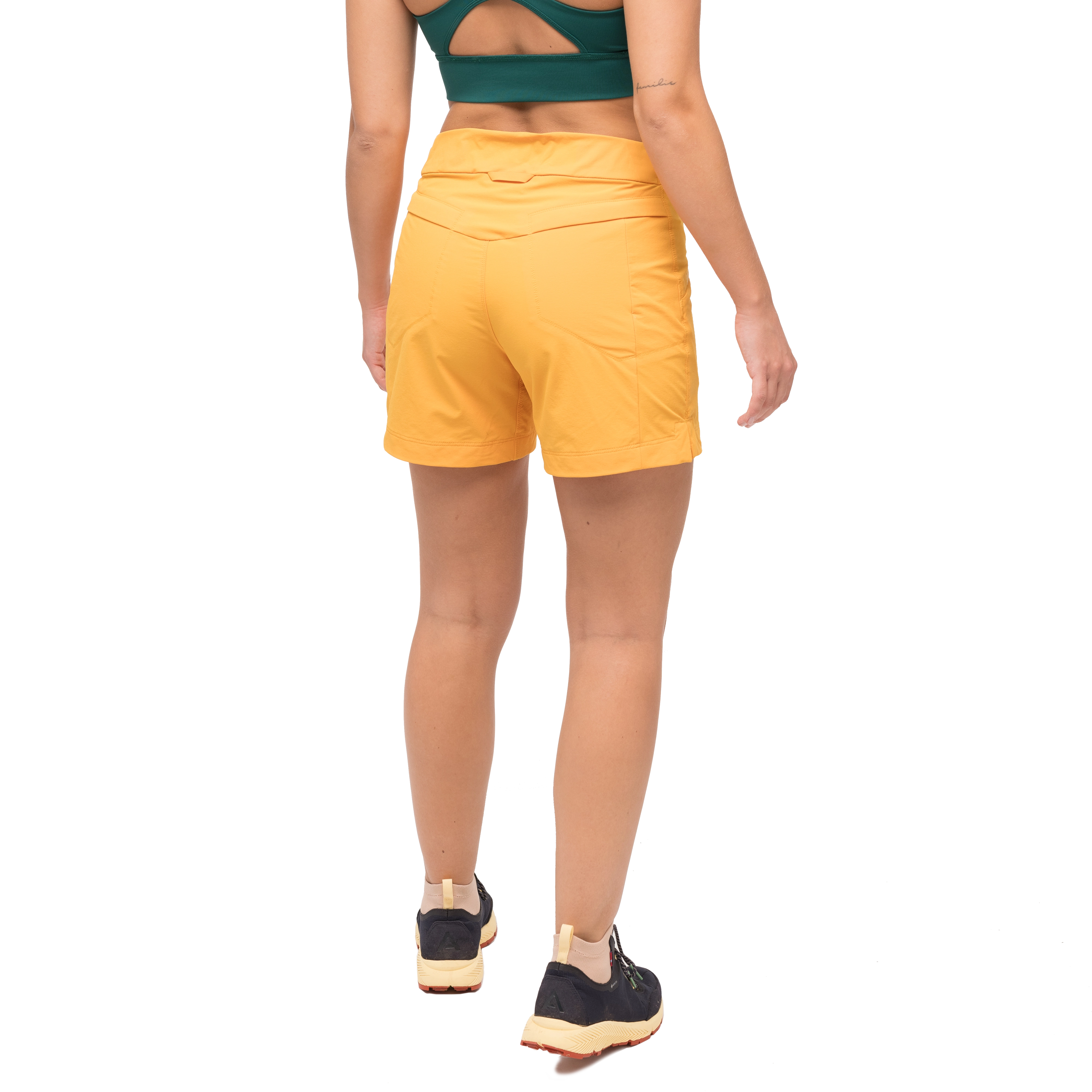 Tind Softshell Shorts Women Marigold Yellow