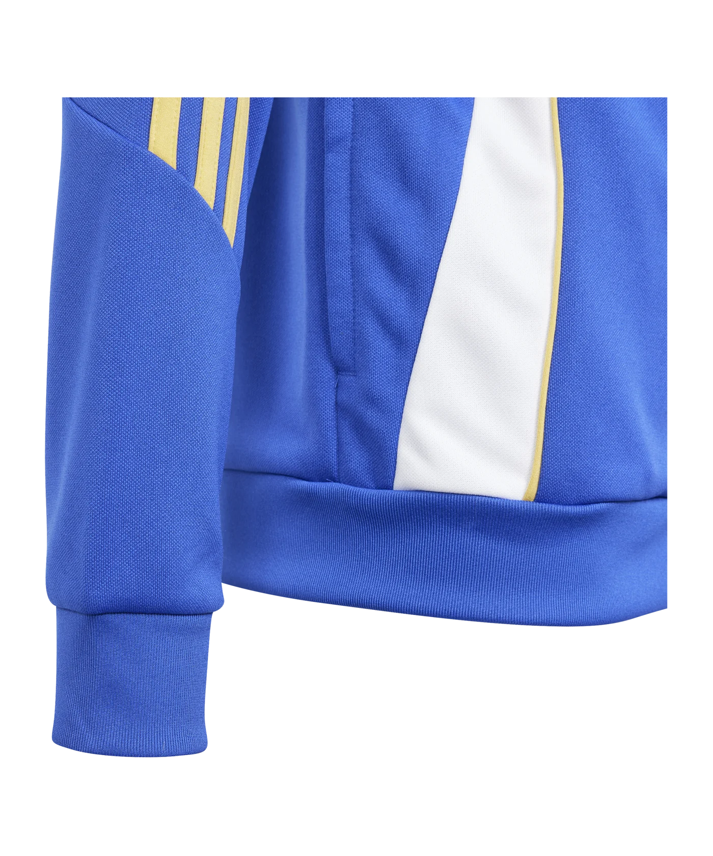 adidas Messi Trainingsjacke Kids Blau Weiss
