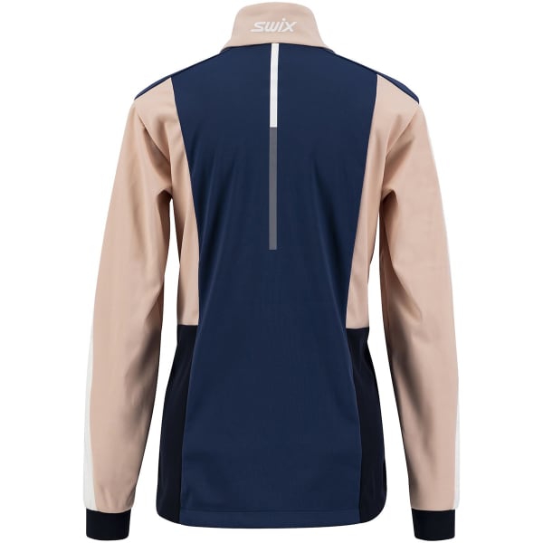 Veste ski de fond SWIX CROSS JACKET W PEACH WHIP