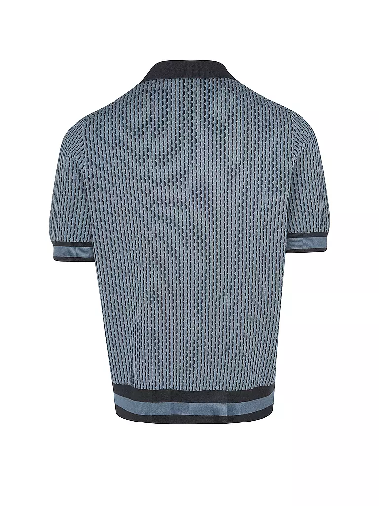 CHE Poloshirt COSMO GEO QUINN blau