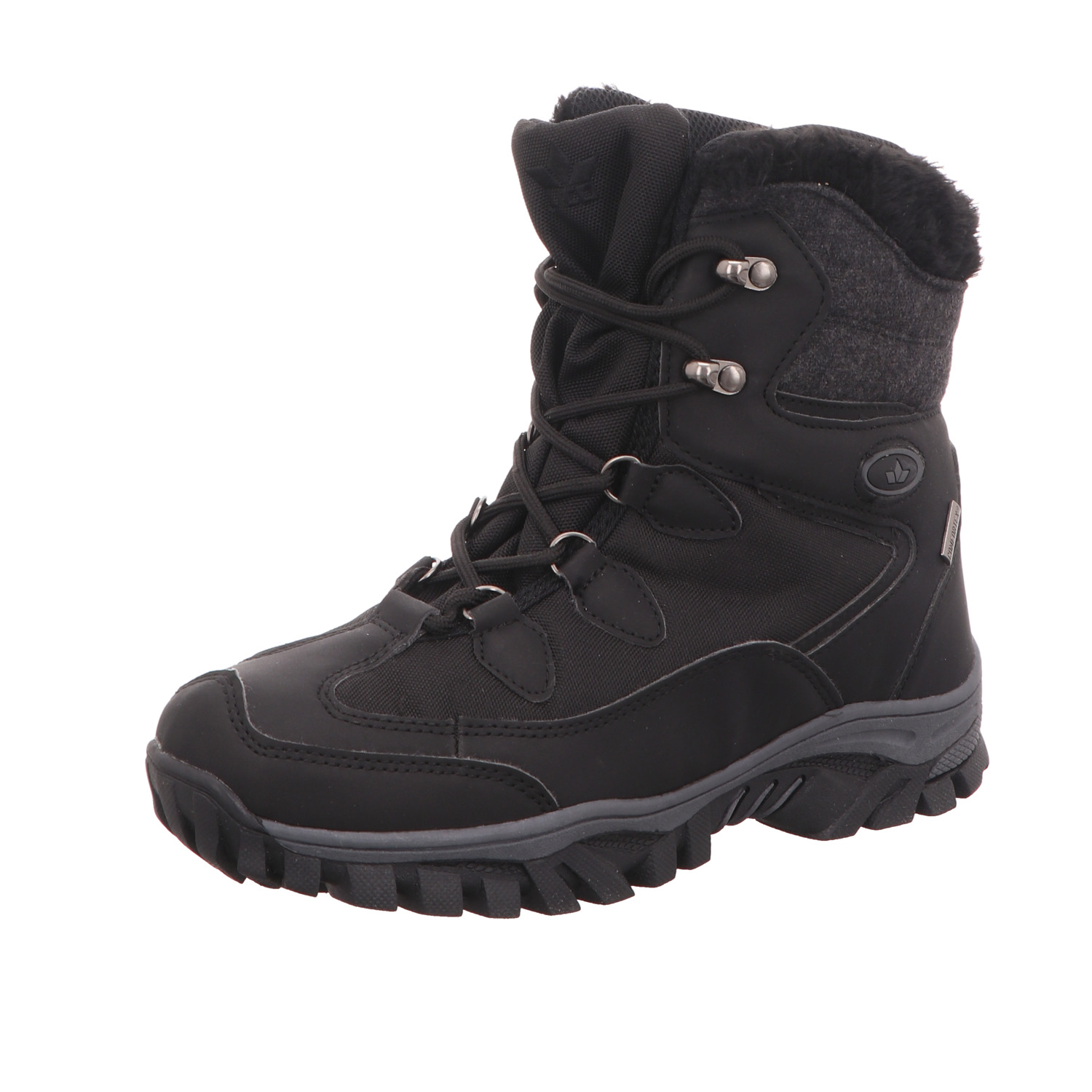 Lico Damen-Outdoor-TEX-Stiefel Schwarz