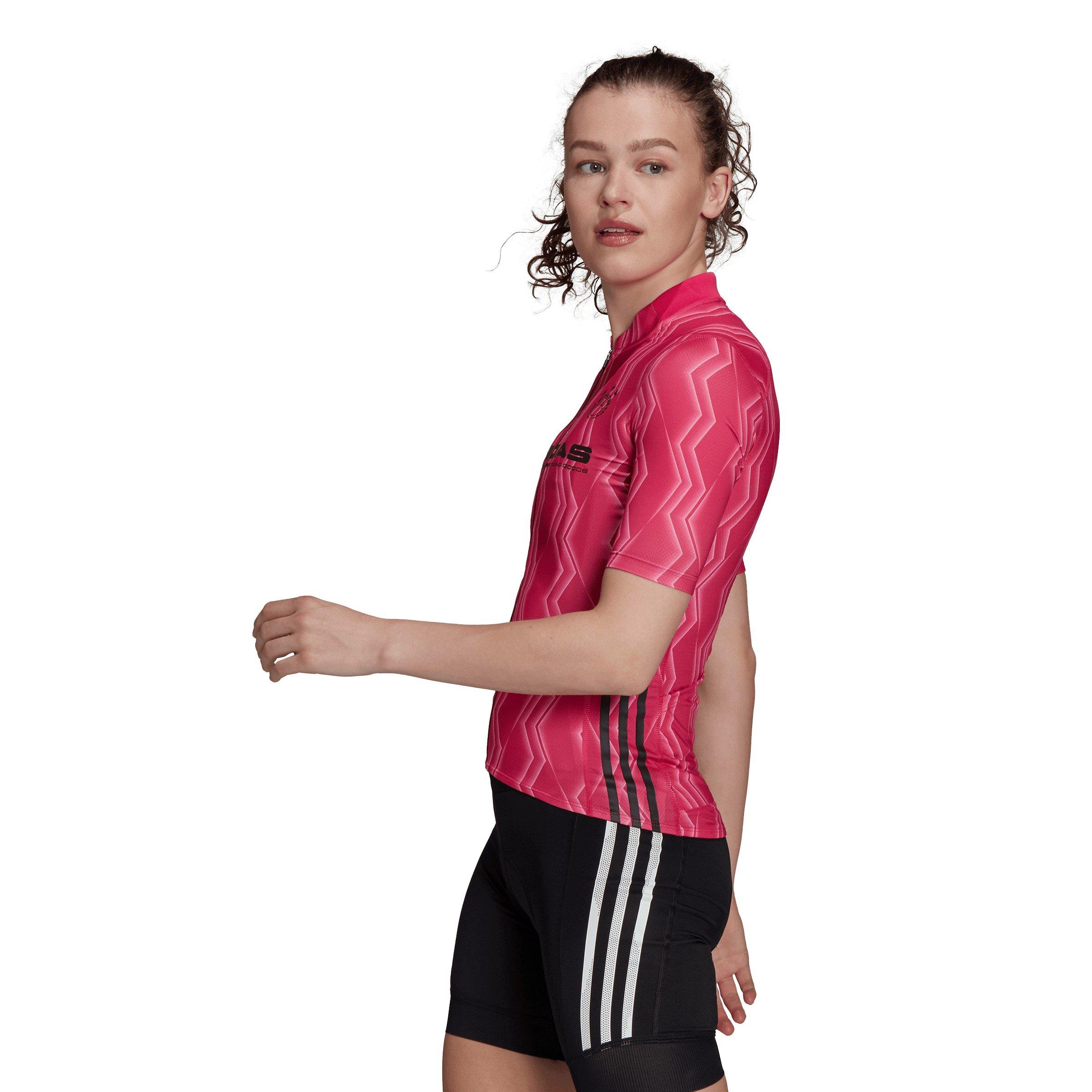 adidas The Short Sleeve Cycling Graphic Shirt Womens